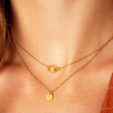Necklaces connected circles h5 Picture3